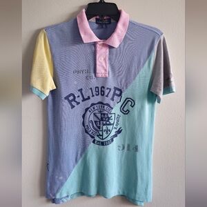 Ralph Lauren Boy's Multicolor Polo Shirt Size M(10-12) 100% Cotton